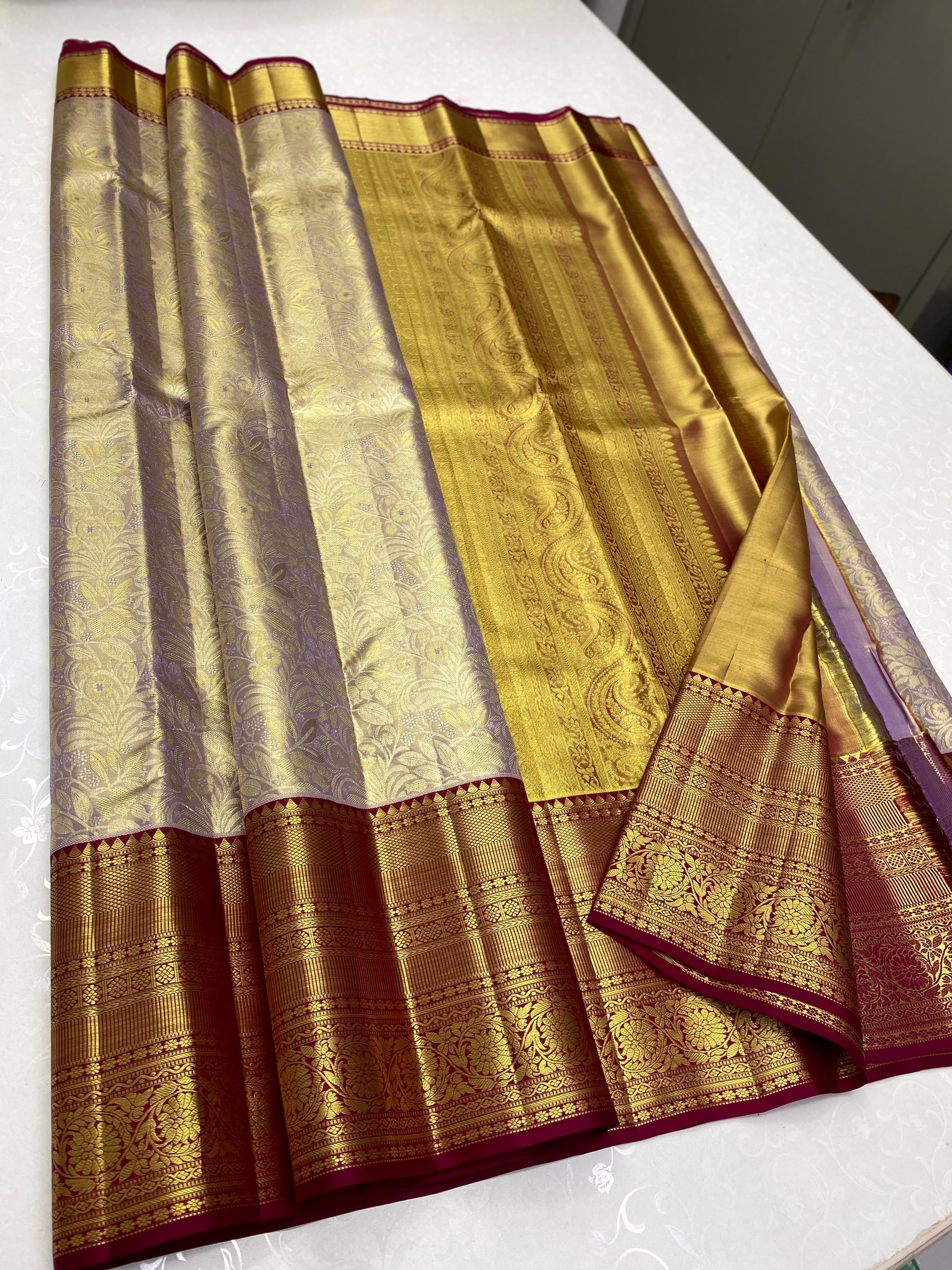 Pure Kanchipuram Handloom Bridal Silk Sarees